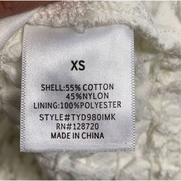 Francesca’s Dina Be Ivory Lace Bralette Size XS - Picture 5 of 9